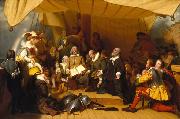 Robert Walter Weir Embarkation of the Pilgrims painting